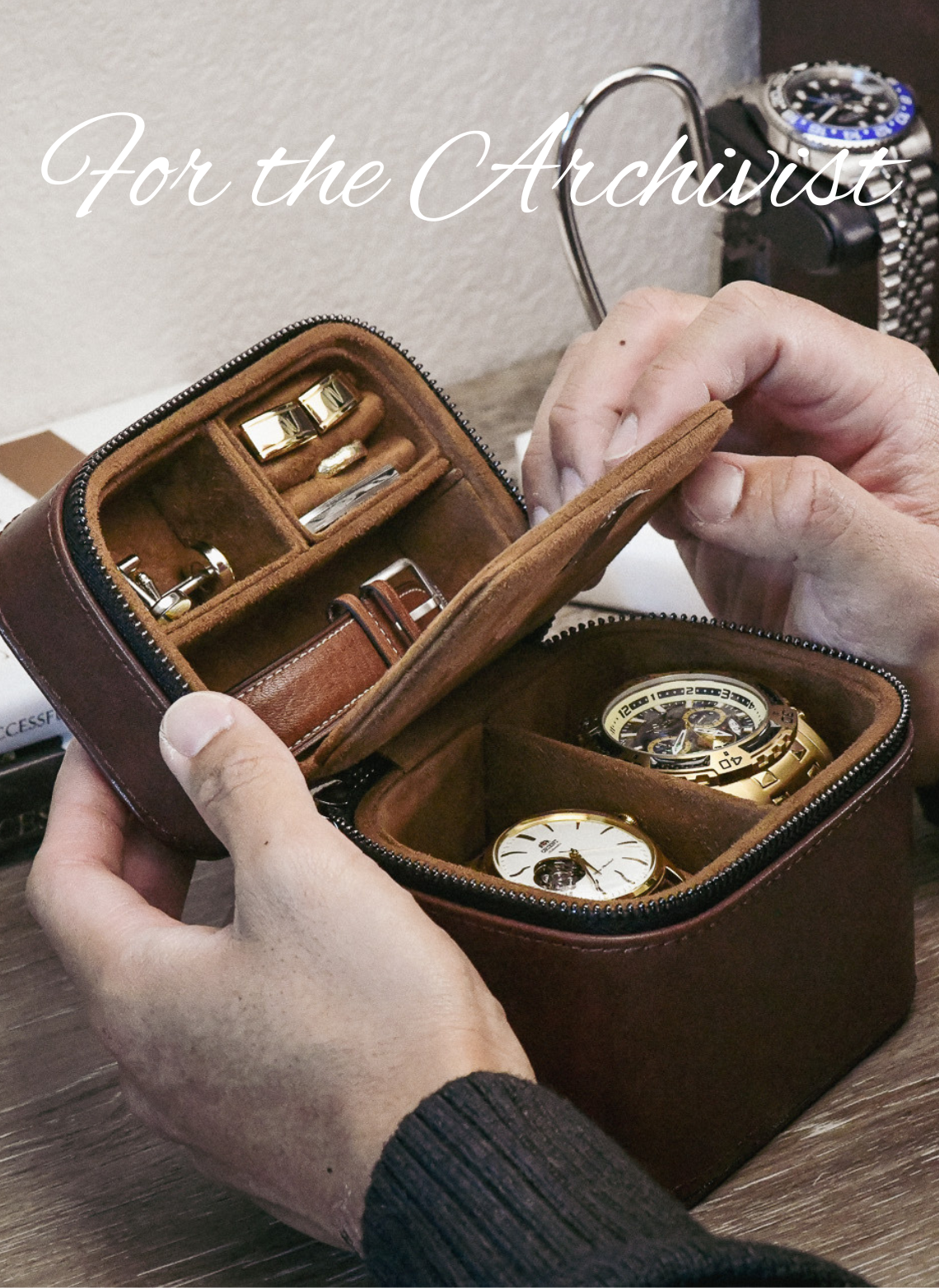 WATCH AND JEWELRY TRAVEL CASE