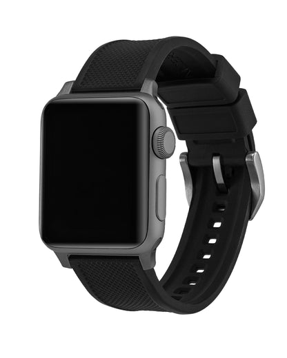 Apple Watch Silicone Band - Graphite Hardware 45mm