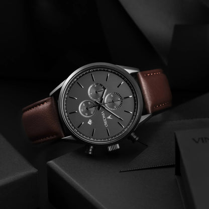 The Chrono S2 - Gunmetal/Walnut