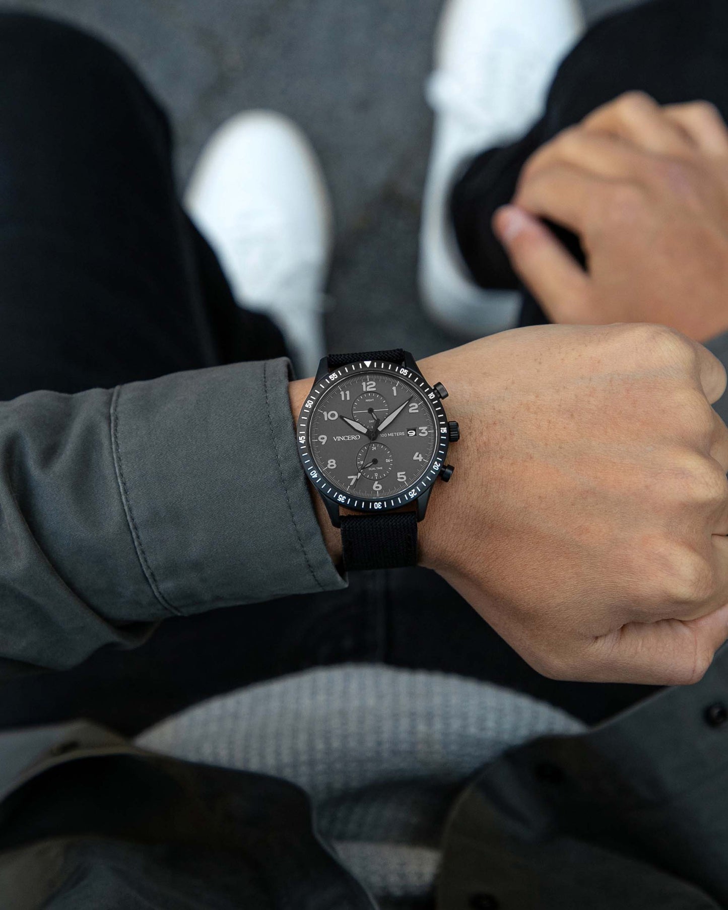 The Altitude - Matte Black/Charcoal