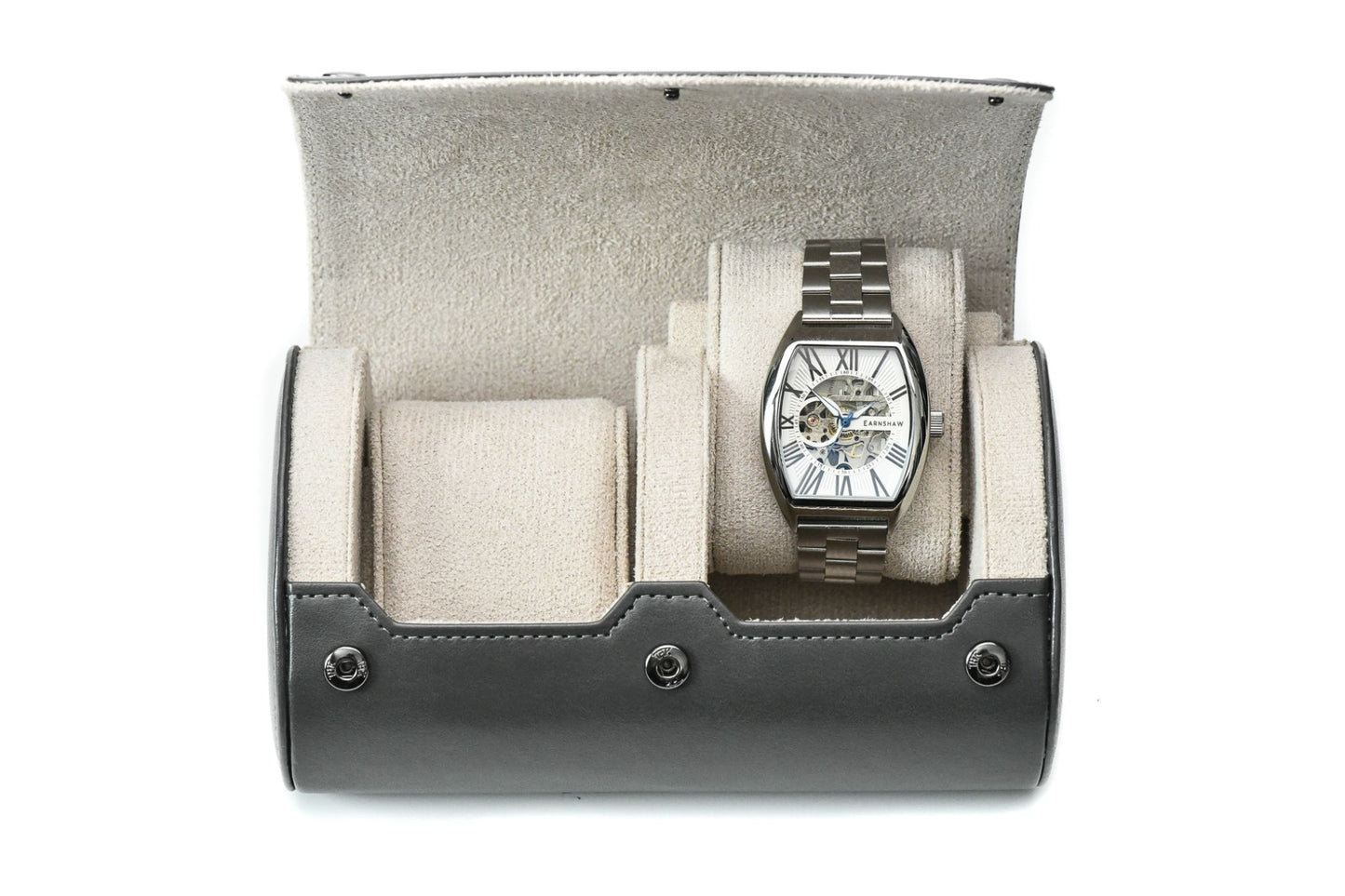 2 Watch Case - Slate Gray (Ivory White)