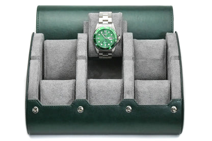 6 Watch Case - Royal Green