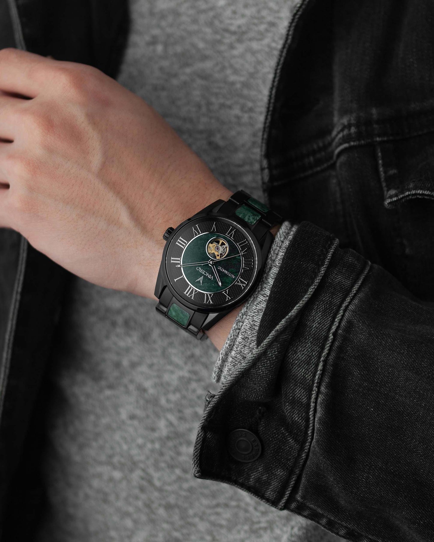 Marble Automatic - Black Verde