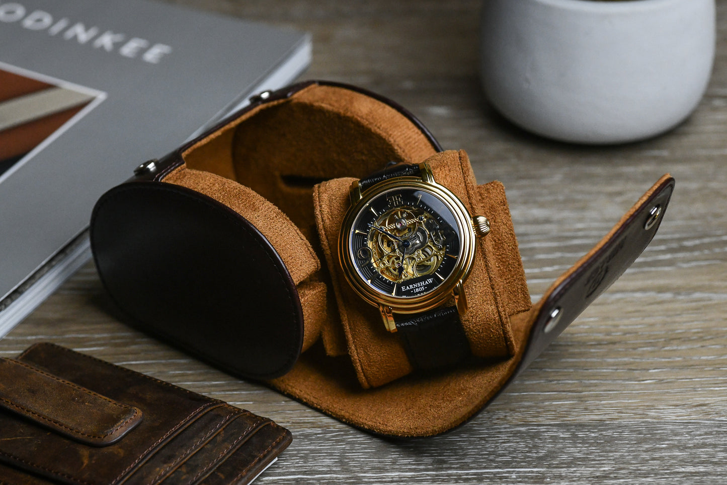 1 Watch Case - Espresso Brown