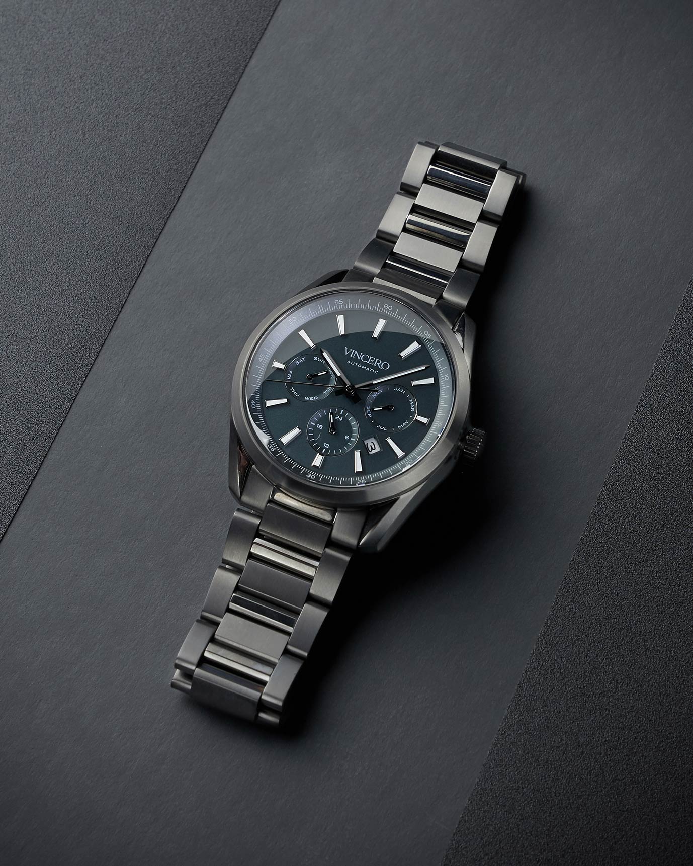 The Reserve Automatic - Gunmetal/Slate Blue