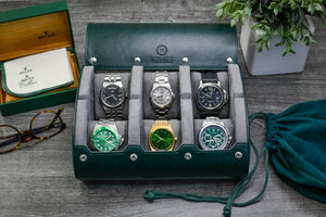 6 slots travel watch case