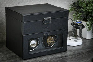 Automatic watch winder box