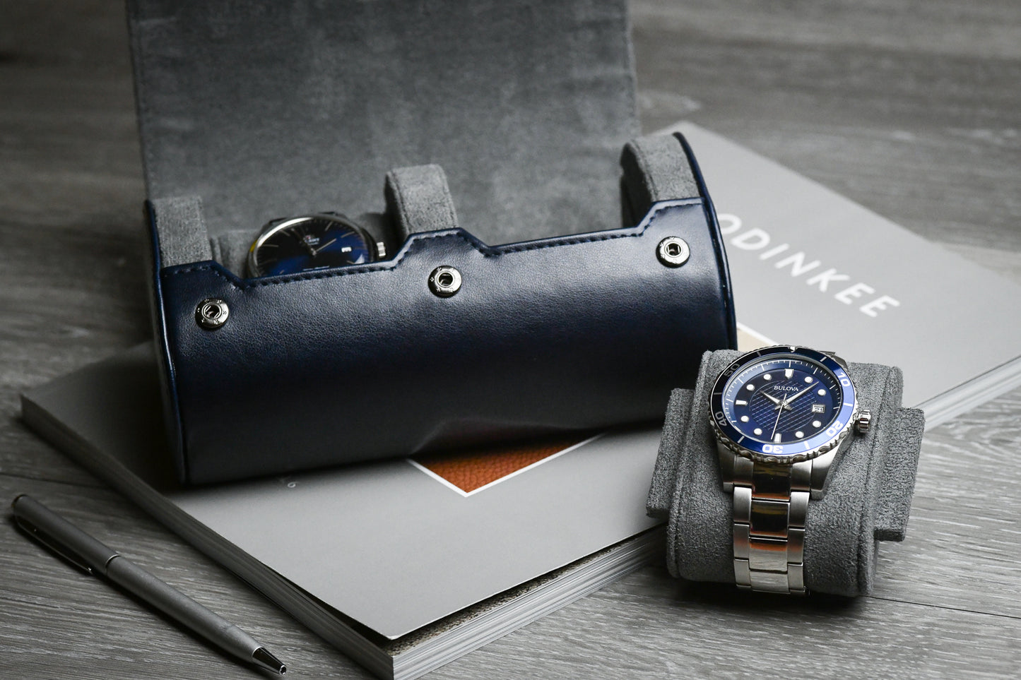 2 Watch Case - Midnight Blue