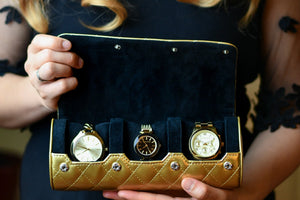 women watch travel case